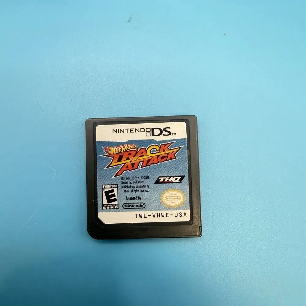 Nintendo DS Game Lot 5 LEGO Ninjago Indiana Jones Scribblenauts Hot Wheels